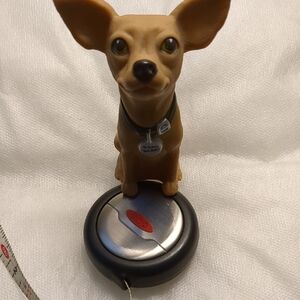 Charming Taco bell  Dog Figurine